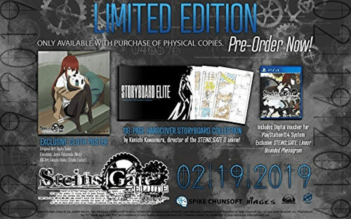 Limited 4 ELITE: STEINS;GATE - Edition PlayStation