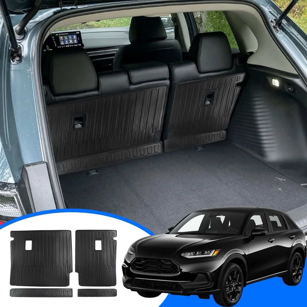 for Seat Accessory Back Suv Trunk Protector 2023-2024 Rear fit Black 2023 Honda 2024 Backrest Protector Mat HR-V Backrest Honda HR-V