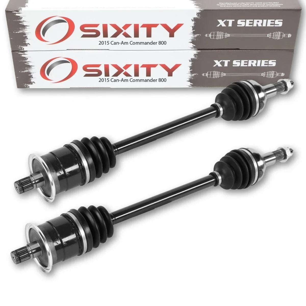 compatible 2015 Can-Am 2 Commander pc 800 Rear Right XT STD Sixity with XT 4X4 Axle Left - DPS