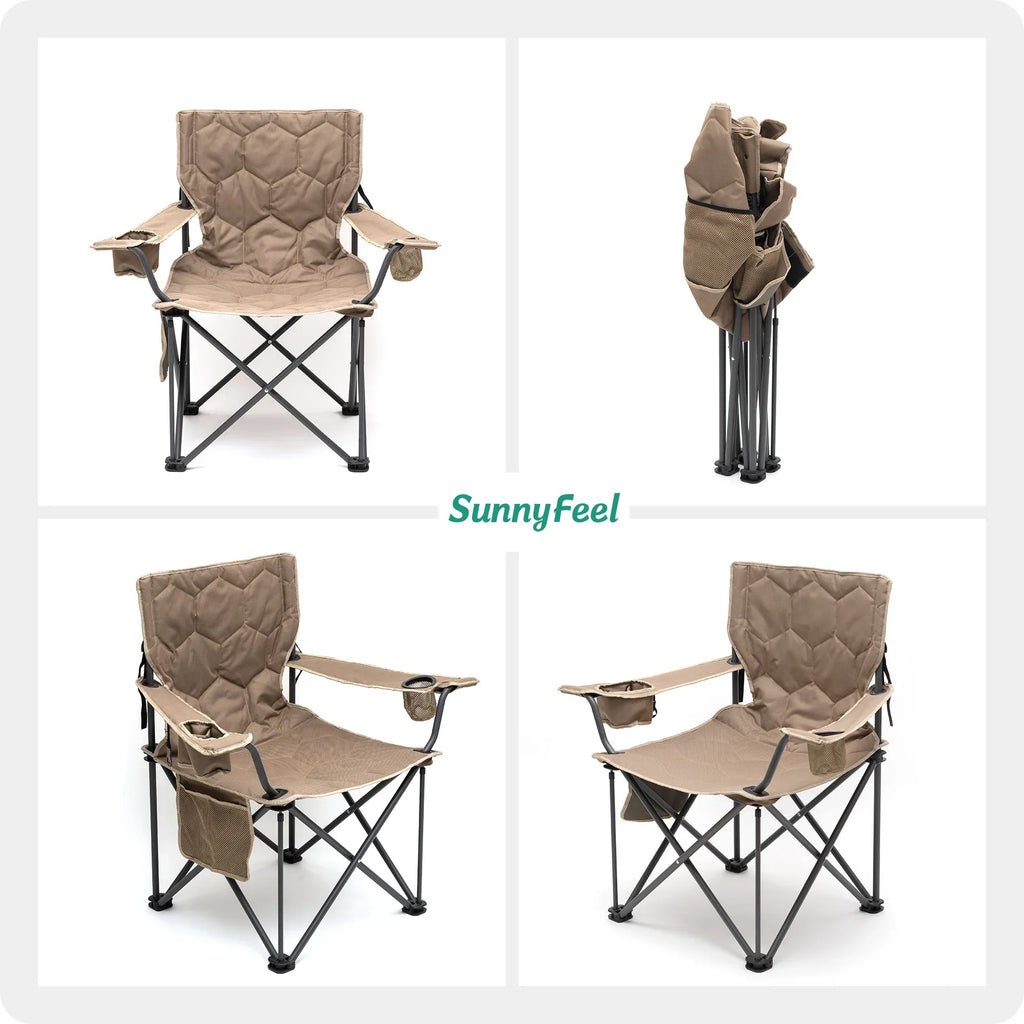 Camping Folding 12.13 Experience comfort Chair all adventures! design Oversized and - your exterior on -