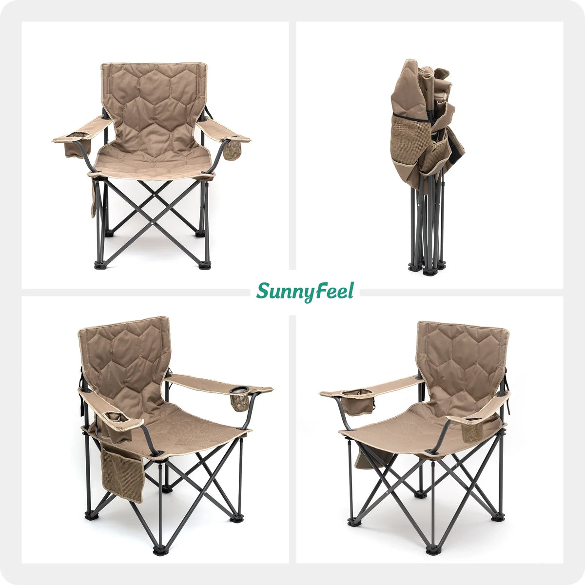 Camping Folding 12.13 Experience comfort Chair all adventures! design Oversized and - your exterior on -