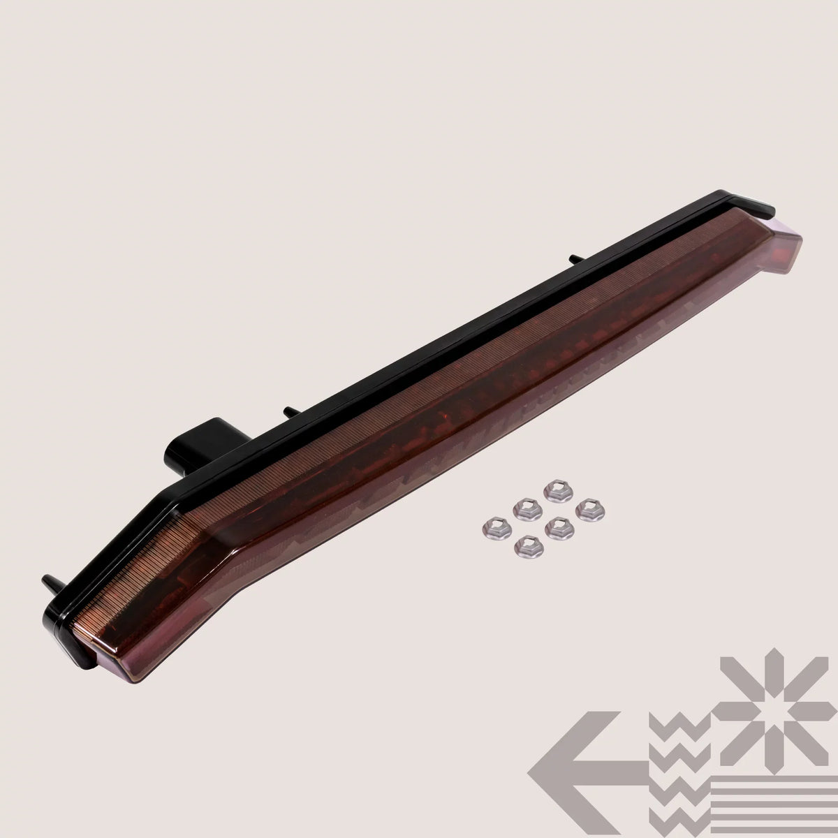 Brake Light XP Center 2020 2019 3rd Tail Smoked Design] RZR [DOT-Rated] for [Thunder Turbo Polaris UTV 2022 LED 2021 1000 - 1000 XP Sportsman