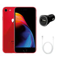 w/ iPhone Red Charger A) Fast (Refurbished) Car Restored 64GB (Grade 8 Unlocked) (Fully A1863