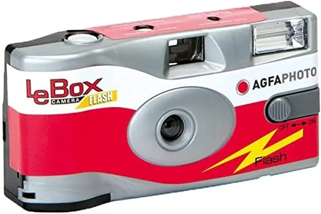 Agfa Flash Film Disposable 601020 LeBox 10-Pack 400 Camera 27 35mm Camera