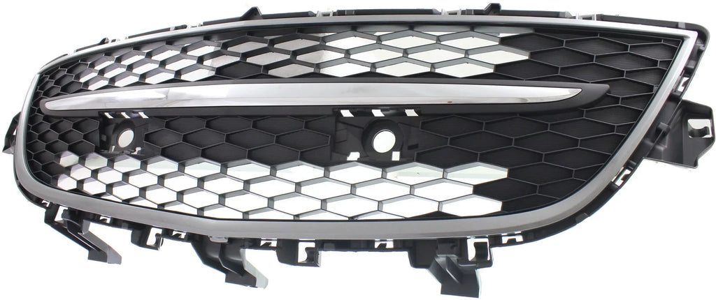 CX-9 Grille Compatible Lower With 2010-2012 Bumper Front, Mazda Chrome
