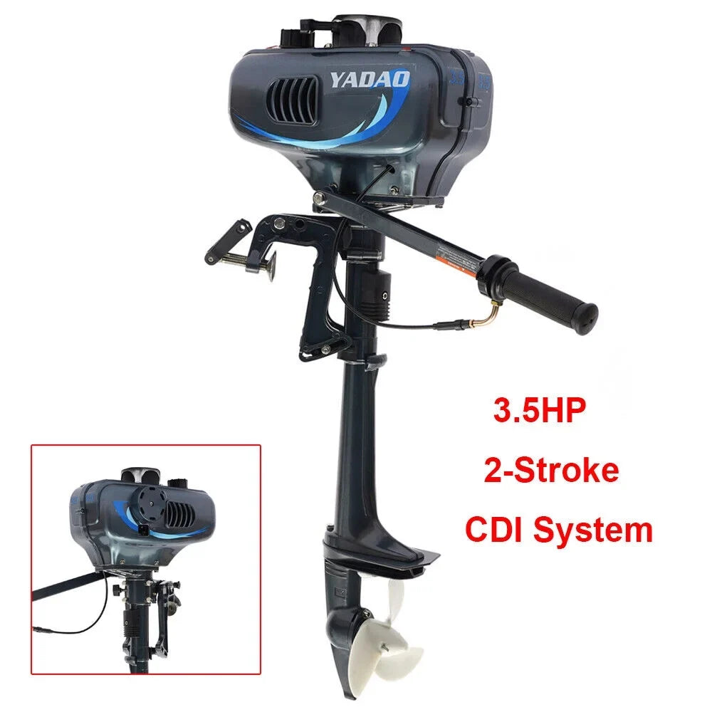 2-Stroke liquid System HP Fishing Boat Motor Boat with Outboard Cooling Engine 3.5 Engine