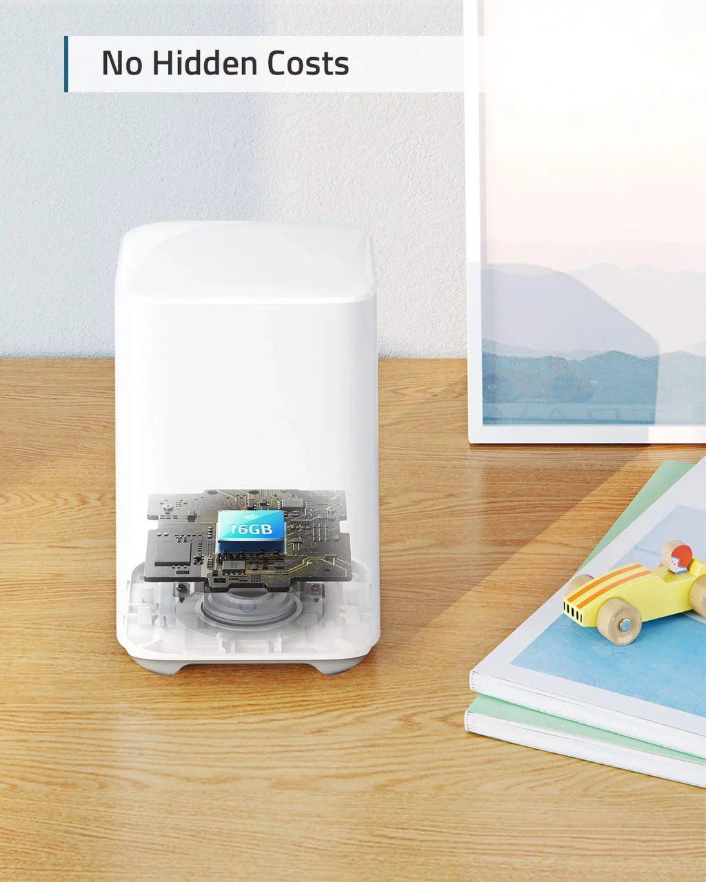 Home Powered,Night Security eufy eufyCam Add-on Battery 2 Camera Wireless Anker for Pro,exterior, Vision 2K
