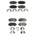 CX-3 Mazda Pads Brake Rear Front KTC-100292 2016-2018 For Ceramic Kit