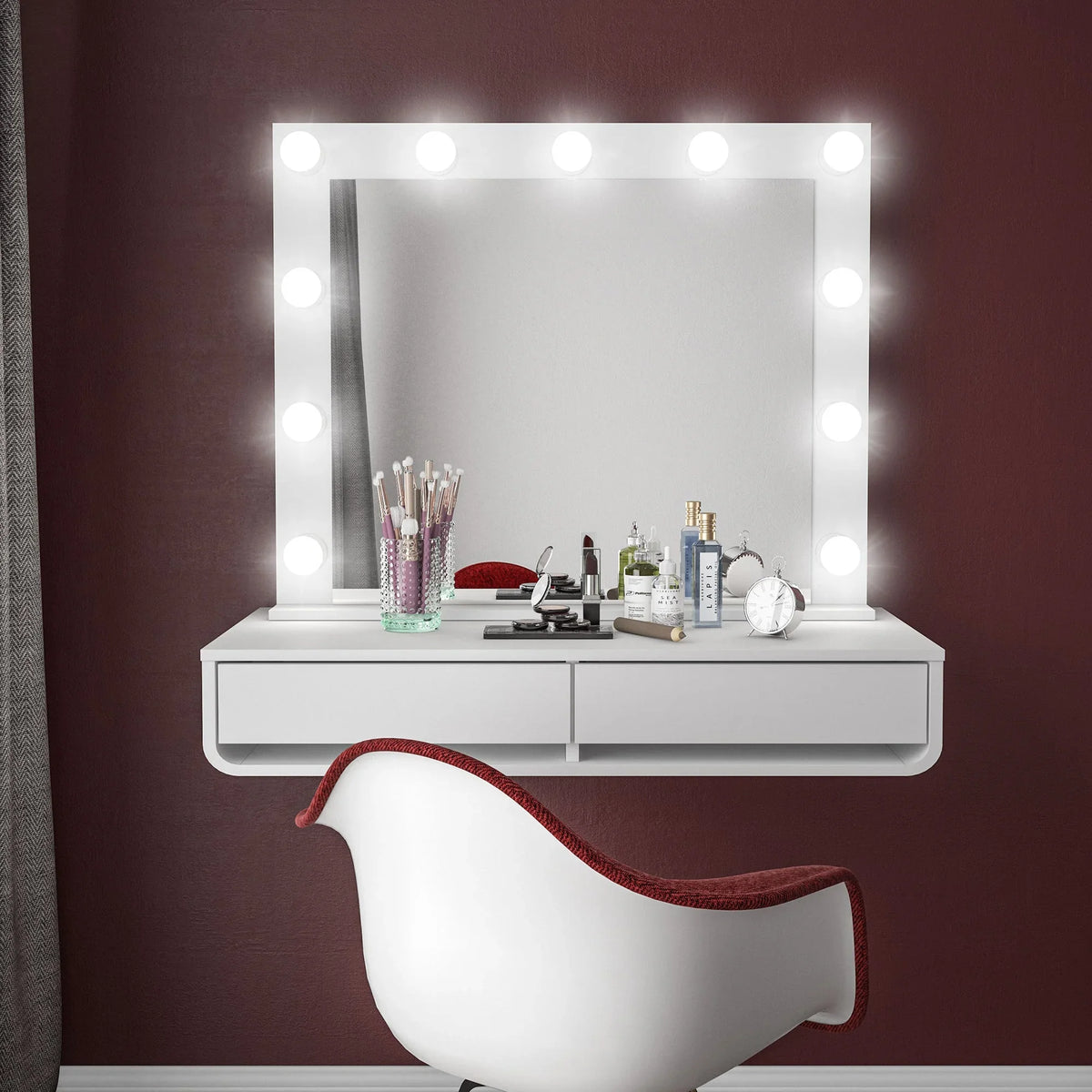 Mirror Lighted Edirne Vanity Boahaus Bath