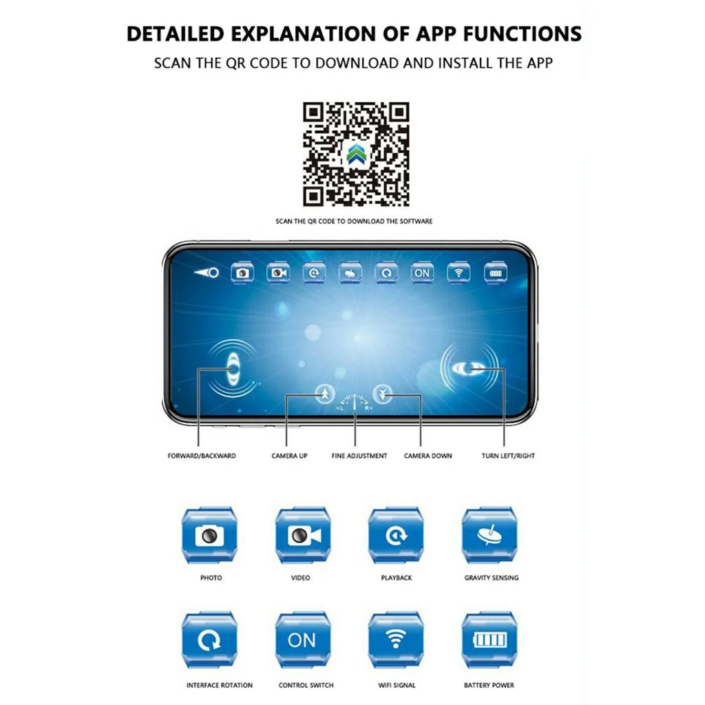 Links Led App Links Huiop App Shinysix Boat Model With Ship Real-time Boat App boat,Remote With App Boat Visual Ship Video - Boat Remote Model And Ship Remote Visual 6ch Wifi Camera Kids