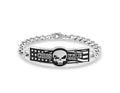 Silversmiths Chris Mens 8.5" Kyle Montana Bracelet CKBC5105 Duty My