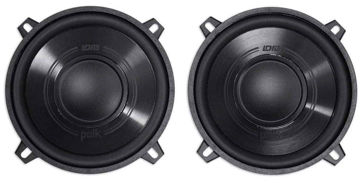Audio DB5252 Component Speakers+2) 600w 5.25" Polk Speaker Car/Marine