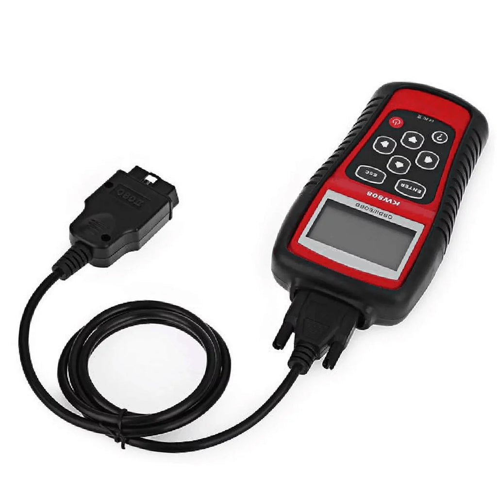 Friendly for User DIY Auto Scanner Decoder Detection / and Diagnostic OBDII Cars Code Reader Scanner Maintenance EOBD KW808 Automotive Car