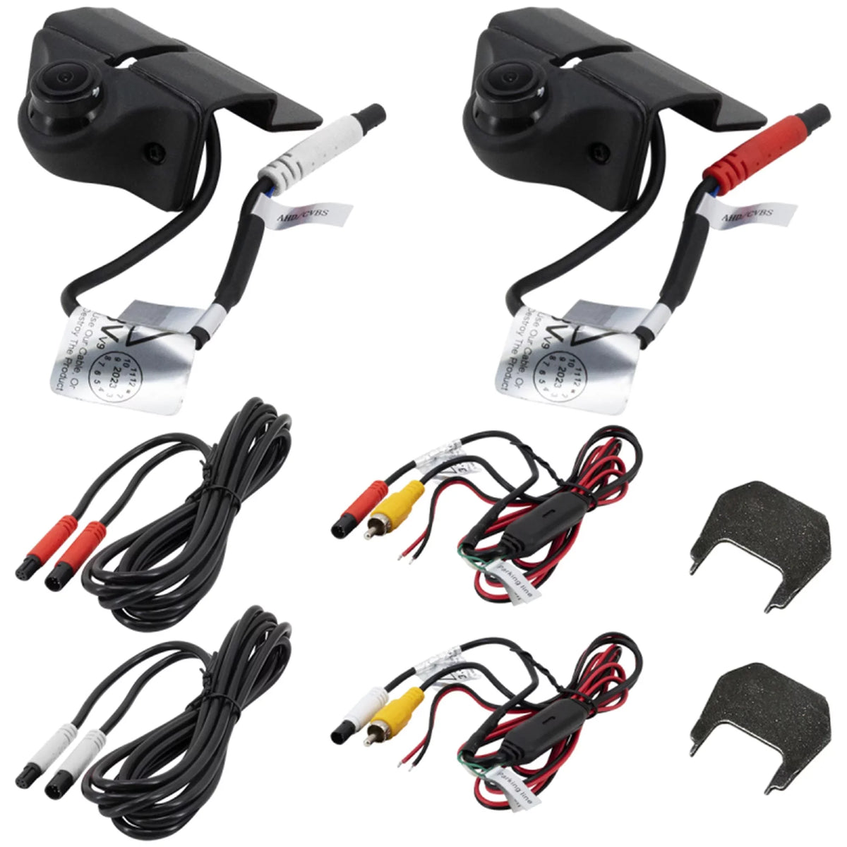 720P 2007-18 AHD Kit JK 480P for / Stinger Blind Camera Spot CVBS Wrangler HDBJK