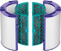 Filter Purple/White - Genuine Carbon Replacement 360° Glass Air and Activated Filter DP04,) HEPA Dyson (HP04, Purifier TP04,