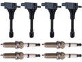 Kit Nissan 2013 - 2.5L Coil 2011 Altima 2014 Ignition Spark 8-Piece with 2017 2012 2008 2018 - 4-Cylinder 2007 Compatible 2015 2016 2010 - Plug and 2009