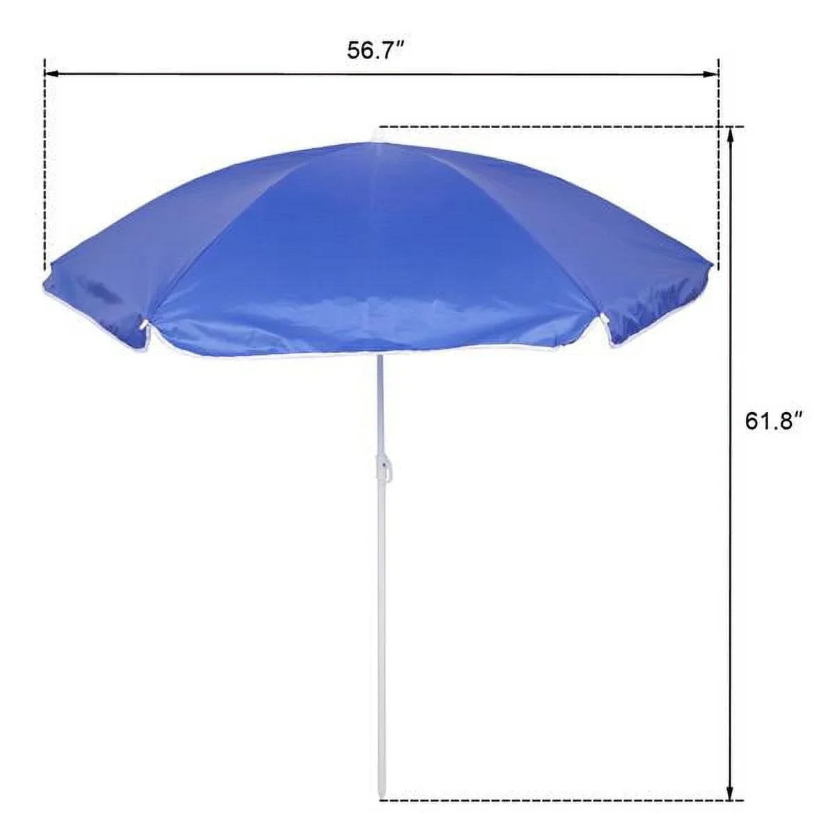 Folding Chair, Pool Bag, Portable exterior Camping Blue High exterior SYTHERS Patio Beach Camping Strength for Table Chair, with Beach Chair Park Double Holder Carrying Beverage Mini