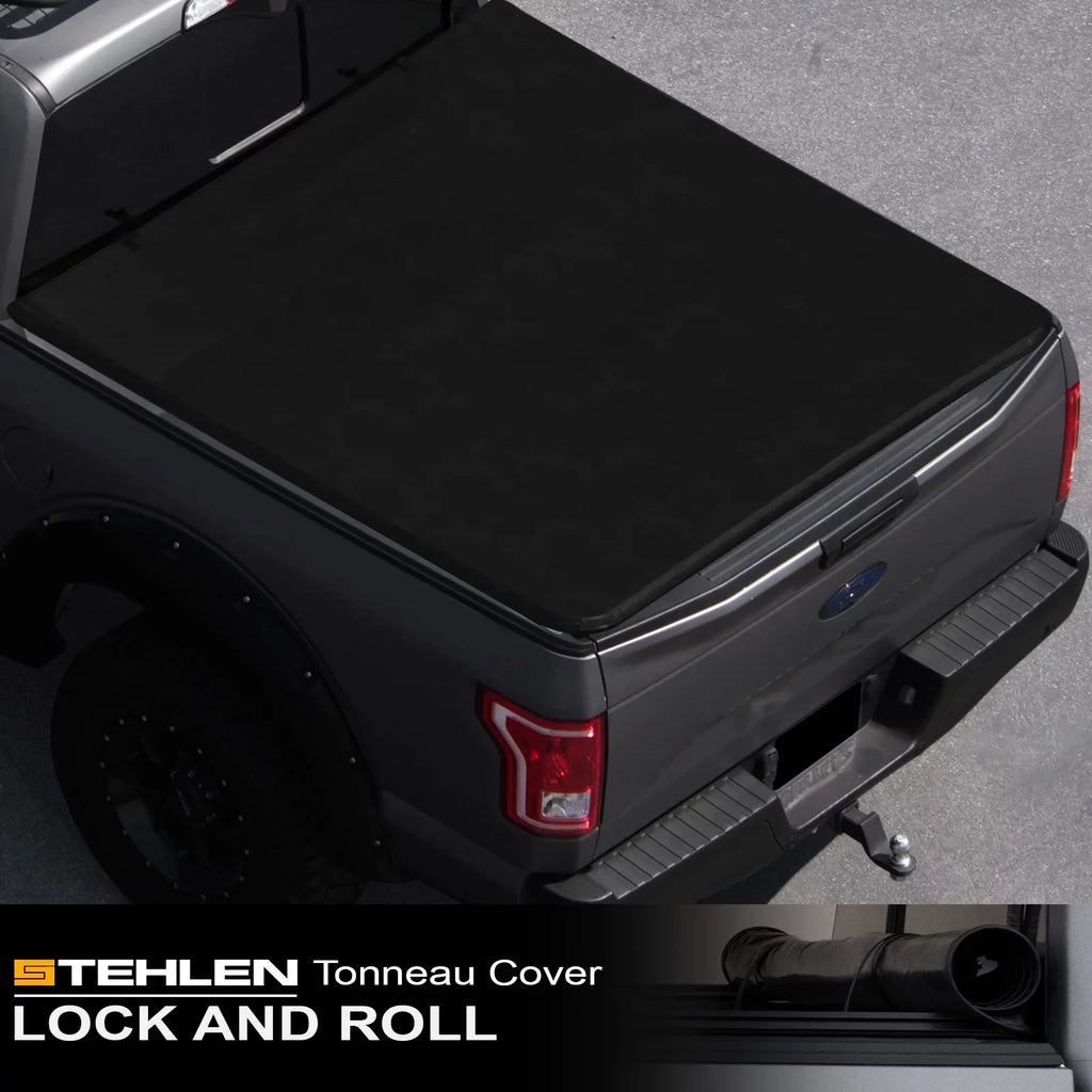 For And 2019-2022 Up 1500 ( Black - Tonneau Short Ram design Feet Roll 68.4" 5.7 New Stehlen Bed 733469493334 Body ) Lock Cover