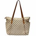 (Fair) N41279 Tote Azur Bag Ladies Totally Shoulder Pre-Owned MM Damier