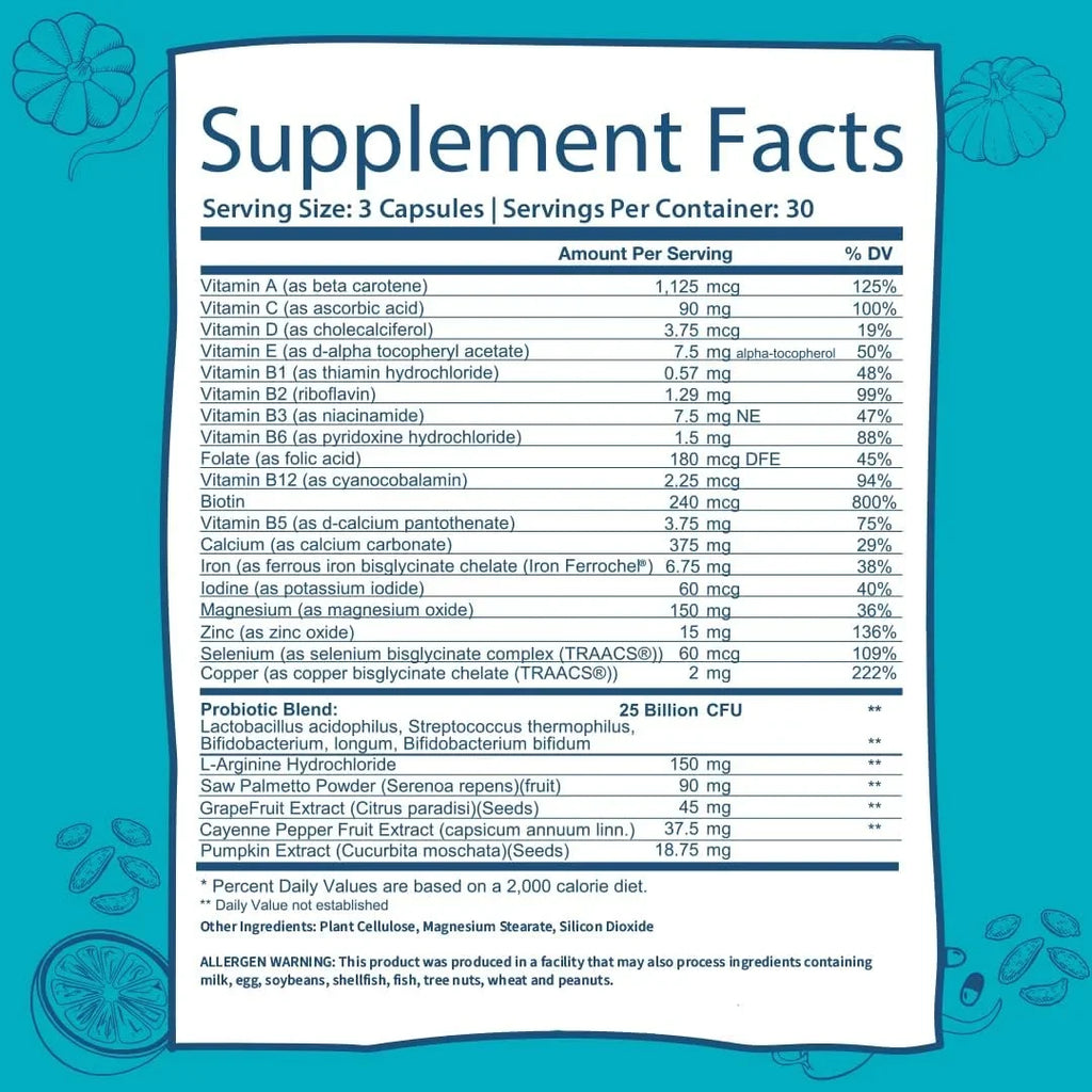 CFU Veggie Billion Women GoBiotix for 25 Free | Boost | Digestive Multivitamin &amp; | Immune 90 Probiotic ? Gluten Men Health, Probiotics &amp; with | Daily C Flora Probiotic Multivitamin