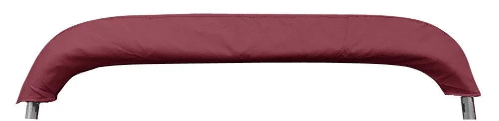 x Bow 78" 73" Poles Boat High Rear 6' Bimini - 3 Top Cover W L 46" ft. BURGUNDY