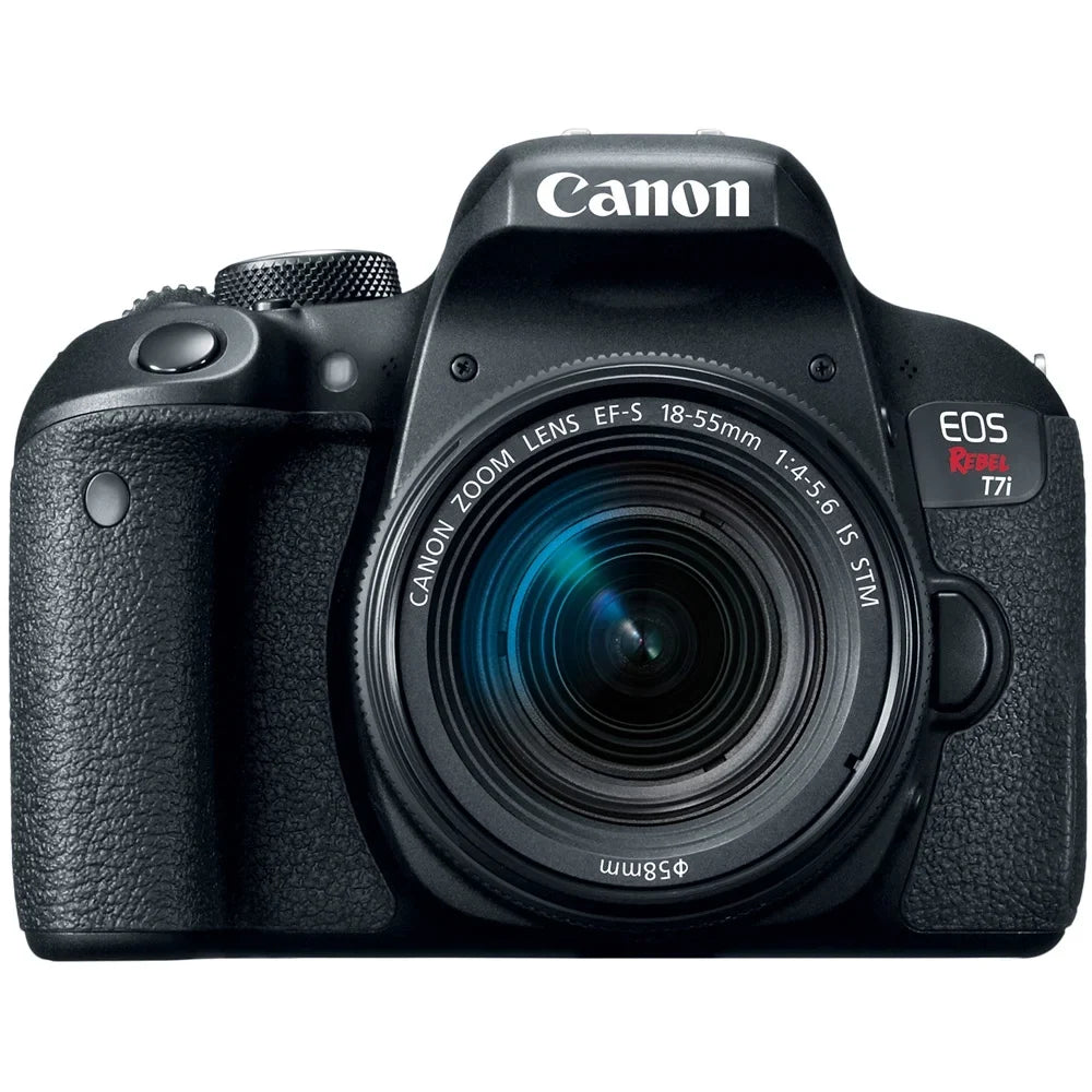 Memory 18-55mm Flash Lens EOS T7i/800D Rebel Kit with Canon & Camera DSLR