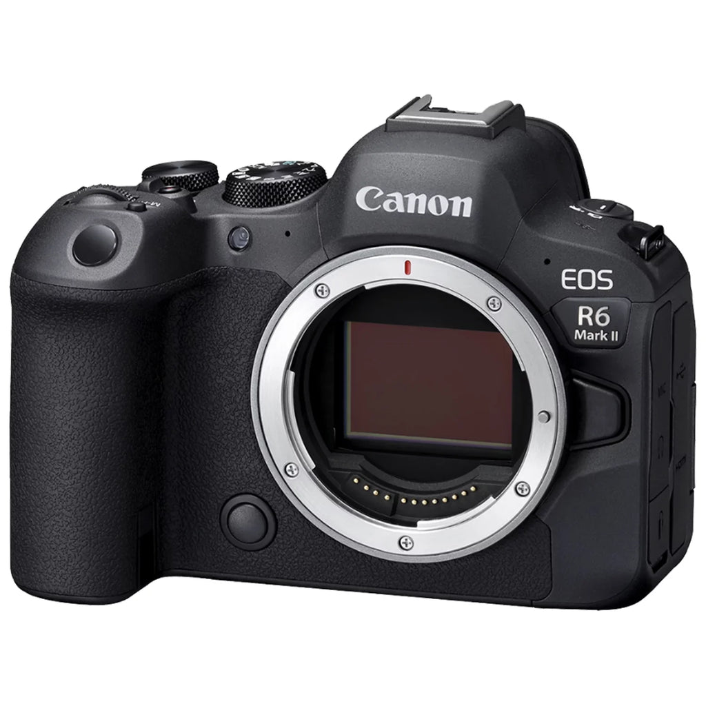 LED Flash Mount Case EF Card + Adapter Canon + + Memory Accessory with R6 RF 24-105mm Lens ZeeTech Mark Mirrorless + Bundle EOS Camera SanDisk II + 75-300mm + 32GB