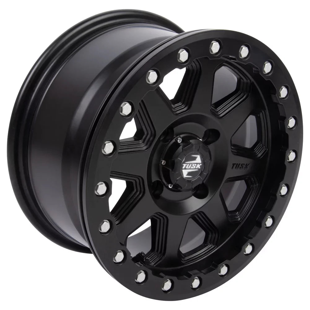 5.0 2022 2.0 14x7 4/110 For VI + Matte Black Tusk EPS Yamaha Uinta Beadlock Viking Edition Wheel Ranch