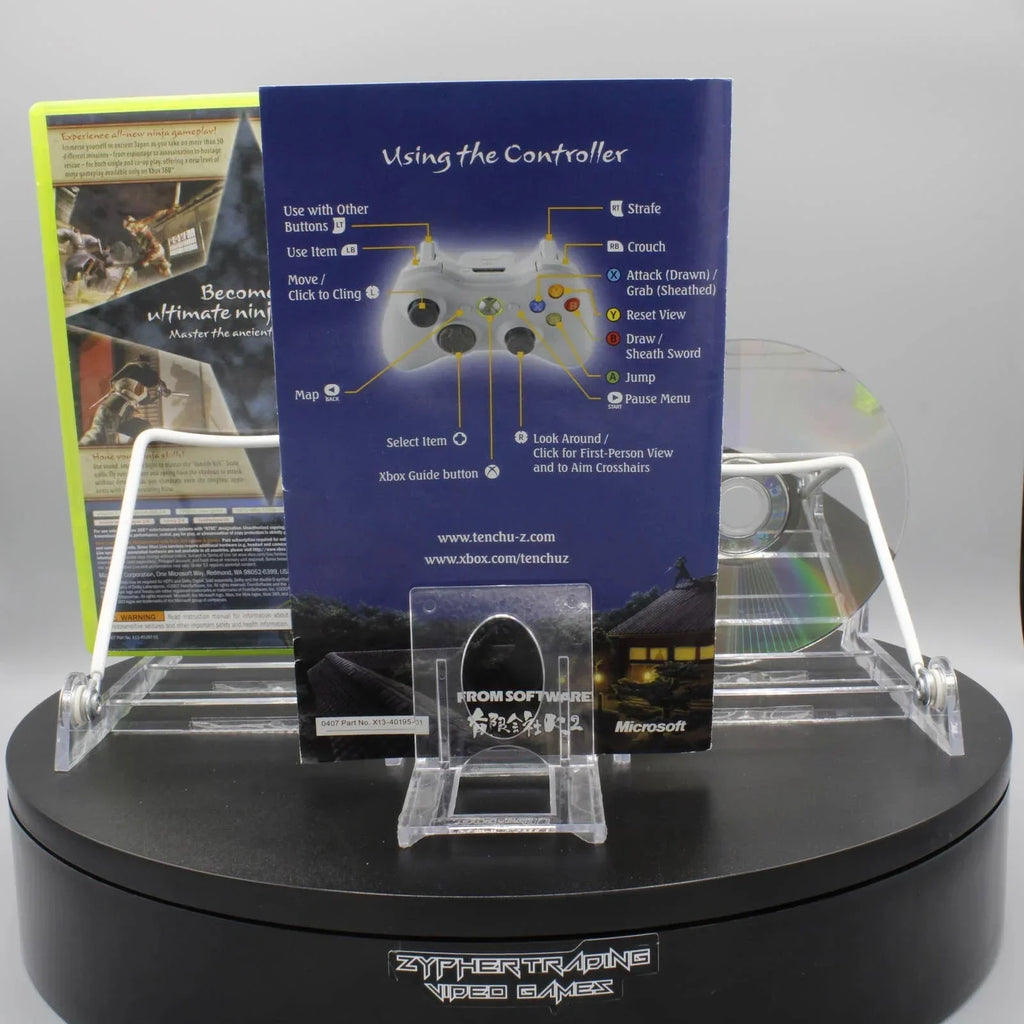360 Tenchu Xbox Z Microsoft |