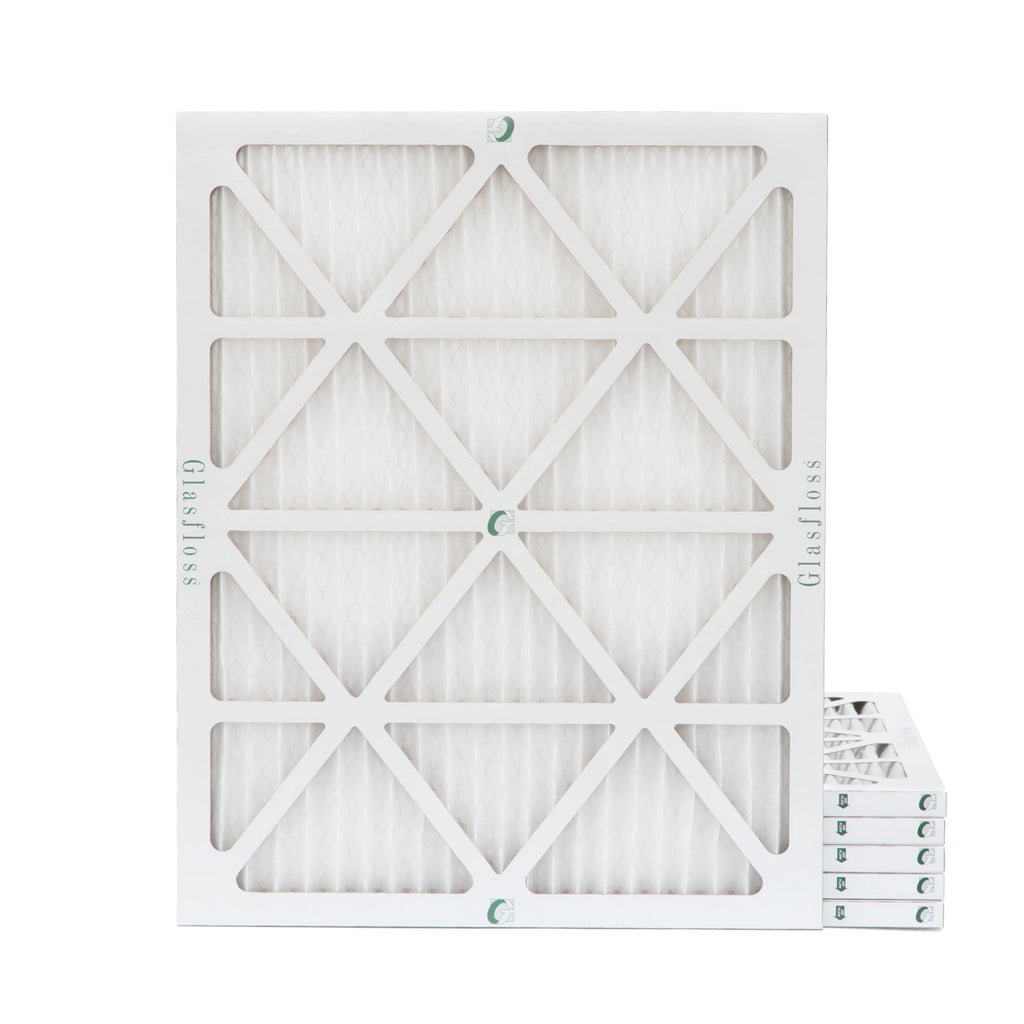 Pleated Industries. AC 13 Filters Furnace 6 Pack Air by MERV 15x20x1 Glasfloss