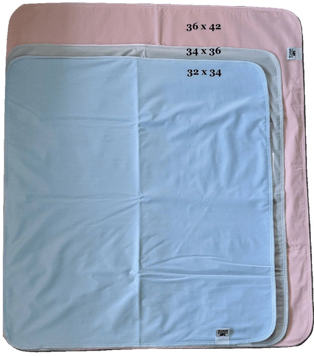 Pack Blue/Green Reusable Incontinence Underpad 36 34 x Pad Bed 4