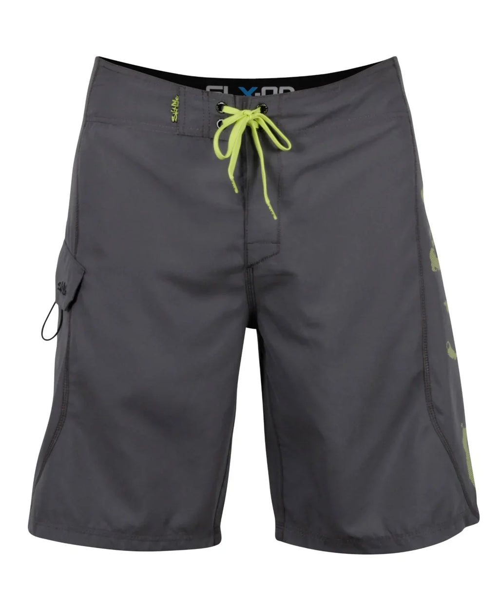 Aqua 32 Bomberz Men's Shorts Stealth Life Gray Salt dimension