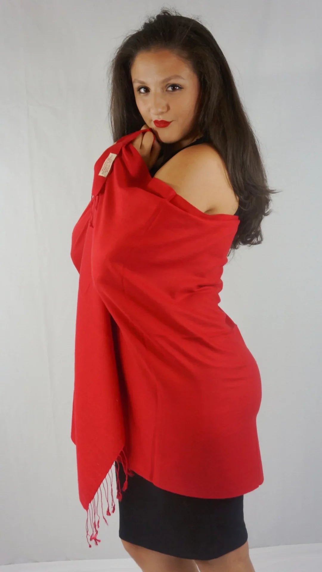 Scarf/Scarves/Shawl/Shawls/Stole/Wrap/Pashmina Red) (Lipstick Scarf/Wool/Silk Shawl/Cashmere/Cashmere Scarf/Pashmina