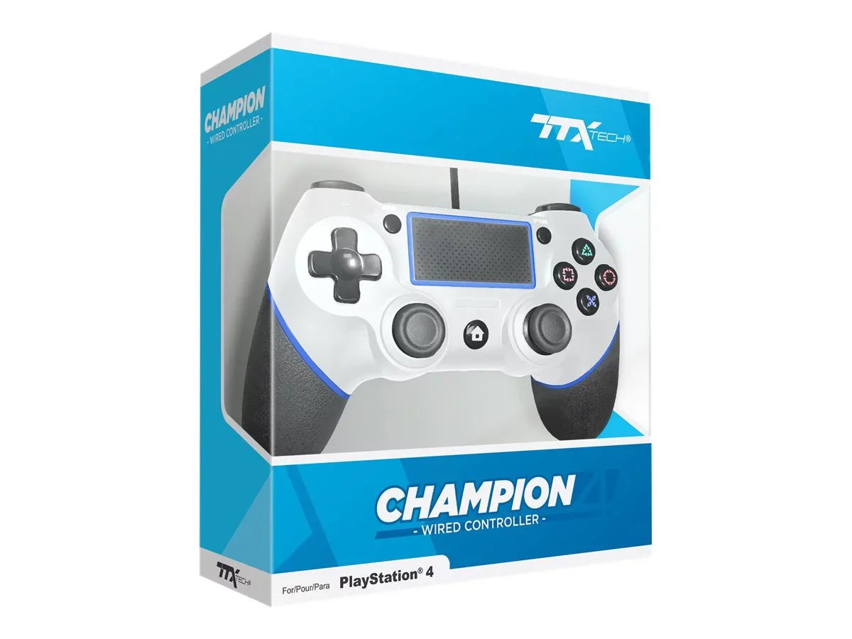 '- Gamepad TTX - 4 Champion PlayStation - for wired - white Tech