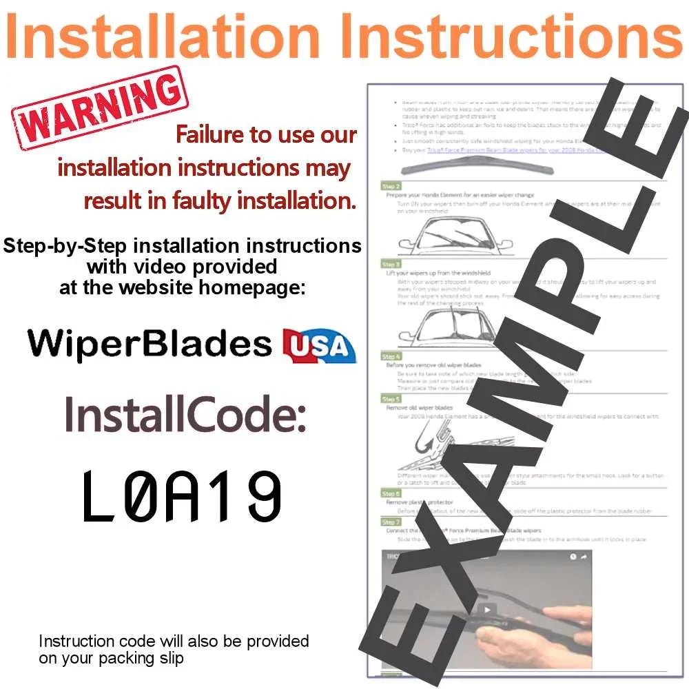 Cadillac (Set 2) Wipers of XT4 Beam 2020 Blade