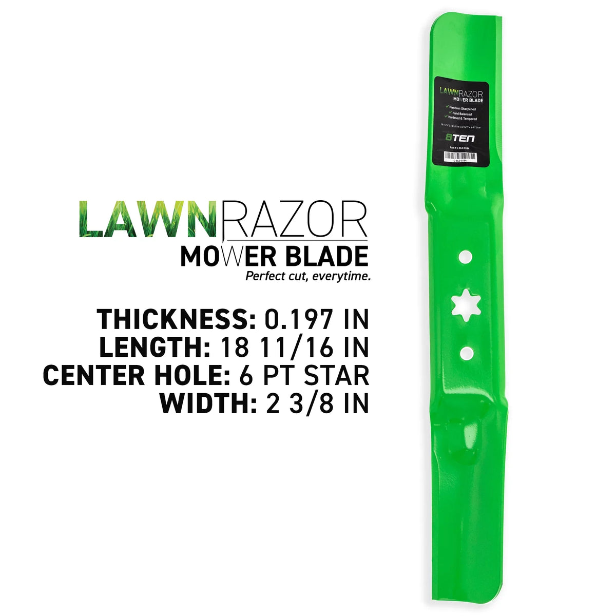 Pack Medium 942-05056 MTD 54 3 Cub Lift Blade for 810-CBL2306D LawnRAZOR inch Cadet