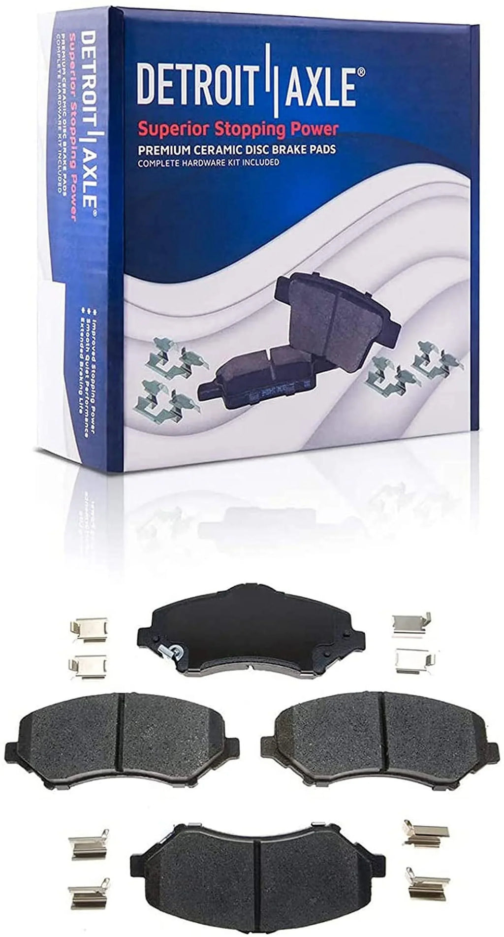 2011 Rotors Brake 2013 2014 Slotted 2015 2009 Axle Brake Replacement Jeep Pads for Ceramic Wrangler Front Detroit 11.89'' Drilled 2008 Kit 2012 2007-2017 : & Front Rotor Rear 2010 2016 - Brakes