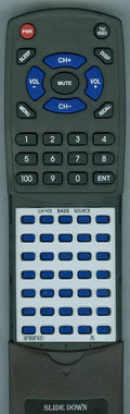 SB200 JBL Replacement 06-T6008T-A001, CINEMA SB200, for CINEMASB200, RT06T6008TA001, 06T6008TA001, Remote