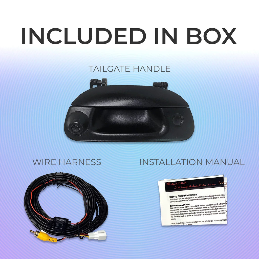 Plug Tailgate Tailgaters F150-F550 with Handle w/ Master Backup Key Camera Hole (1997-2007) for