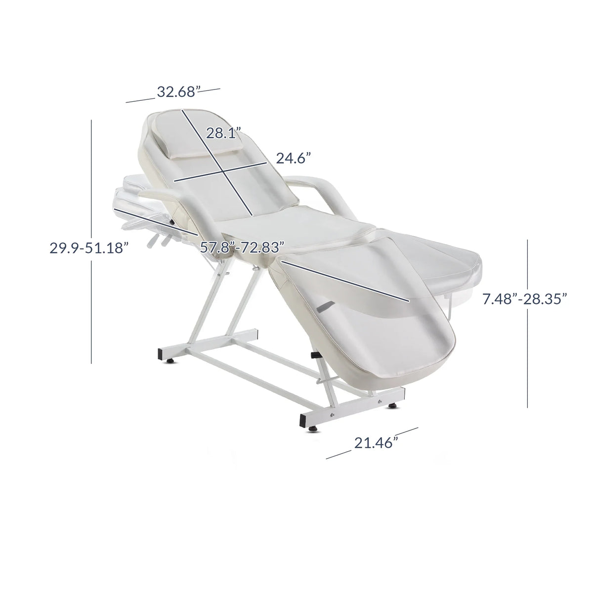 Chair Table Adjustable Massage Cream Facial Beauty Tattoo Spa Beauty, Bed Bellavie Salon