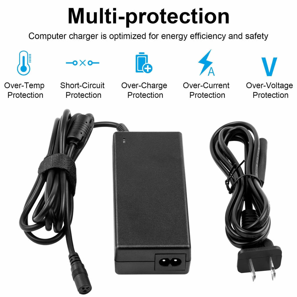 '+ Adapter Laptop For Tips HP 40W/45W/65W/90W Lenovo Charger Asus 13 Acer AC