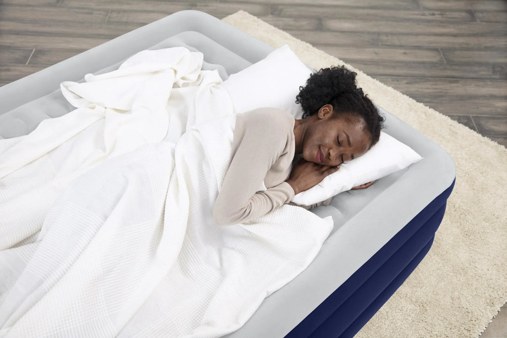 Full Pump, Air Bestway Coating AC 15" Mattress Built-in Antimicrobial with Tritech