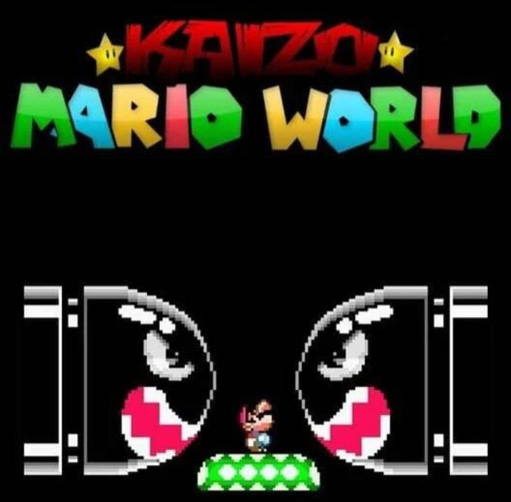 '- KAIZO 3 NTSC/PAL 2 - Mario World Nintendo Super SNES Ent. System Cartridge 1