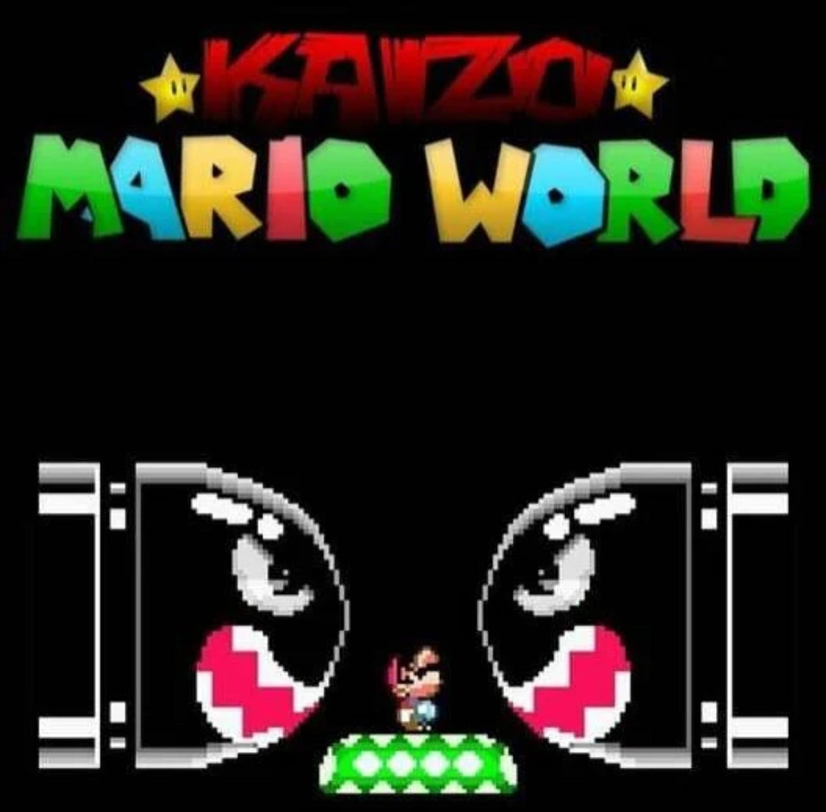 '- KAIZO 3 NTSC/PAL 2 - Mario World Nintendo Super SNES Ent. System Cartridge 1