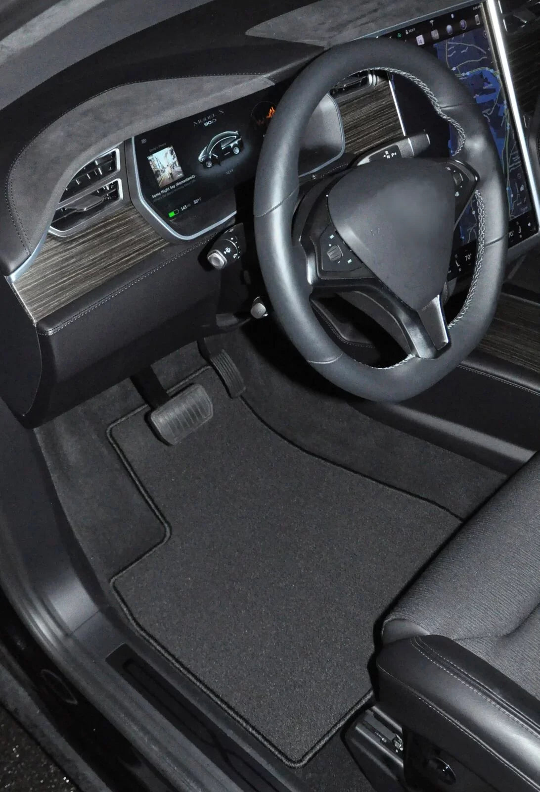 Cargo Mats Classic GGBAILEY / Black Medium Fit Toyota 2017, - Carpet 2016, Seat 2015, Floor Custom Down 2018, / Mats, w/ 2014, Trunk Highlander Mat Car Rear 2019 for