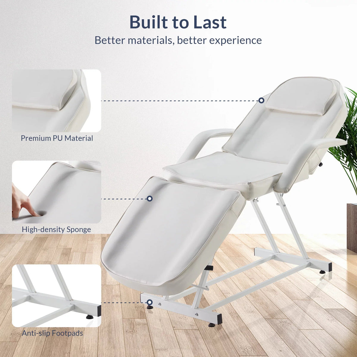 Chair Table Adjustable Massage Cream Facial Beauty Tattoo Spa Beauty, Bed Bellavie Salon