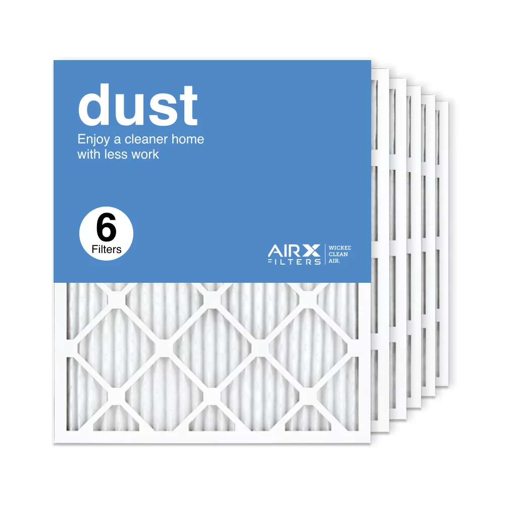Made 6-Pack, Filter USA in Air Filters MERV Dust Filter, 20x24x1 8 AIRx the Furnace Pleated AC HVAC Air