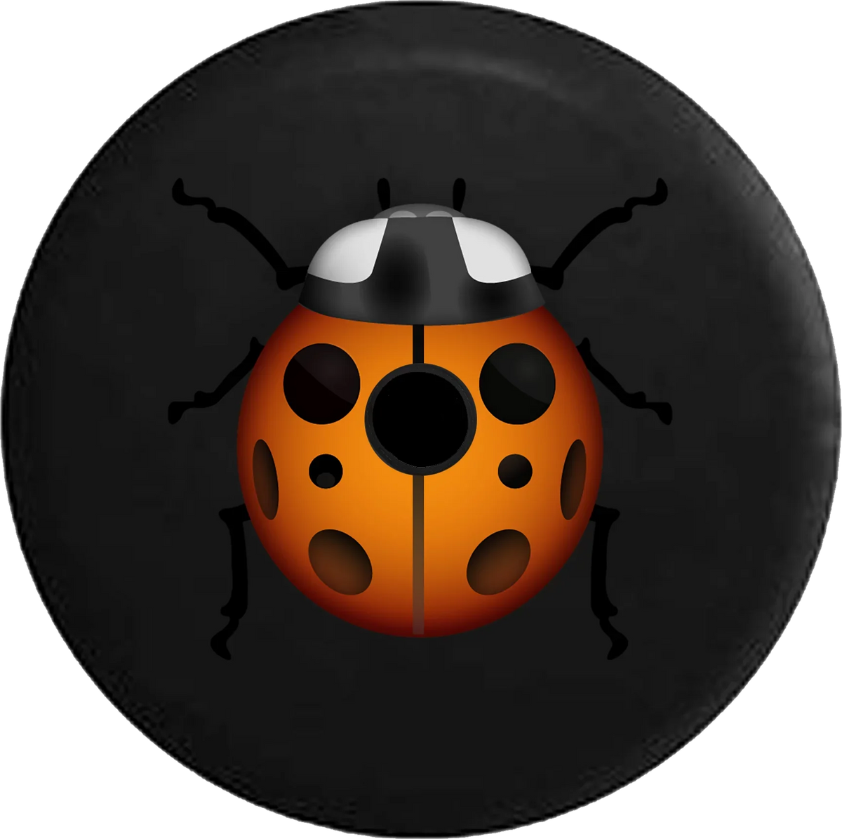 Camera Wrangler Inch JL Jeep 33 Ladybug 2018 Tire Emoji RV Text Backup for Spare 2019 Cover