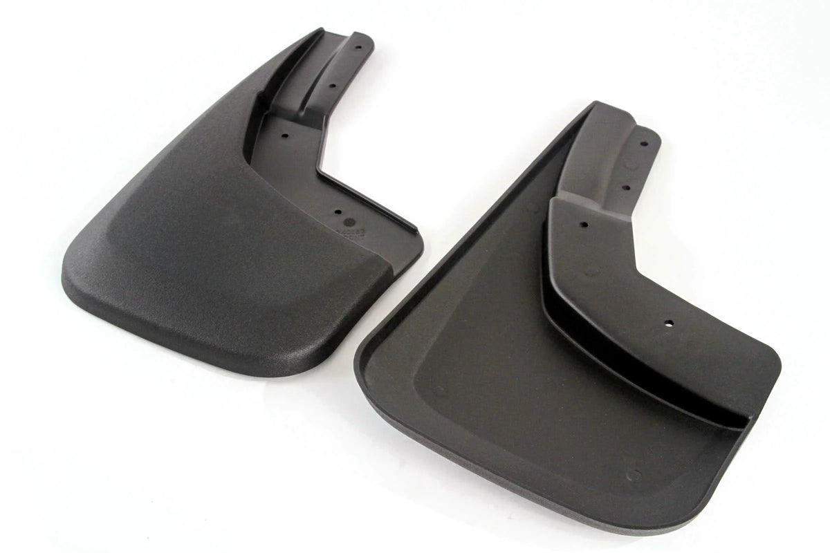 Piece Splash Molded Set Sierra, Only) Set Flaps Red Fit Silverado Front Only Custom 2015-2018 GMC Auto 1500 Chevy 2014-2018 (Not Pair Silverado Mud 3500 Chevy 2500 & Hound 2 22894857