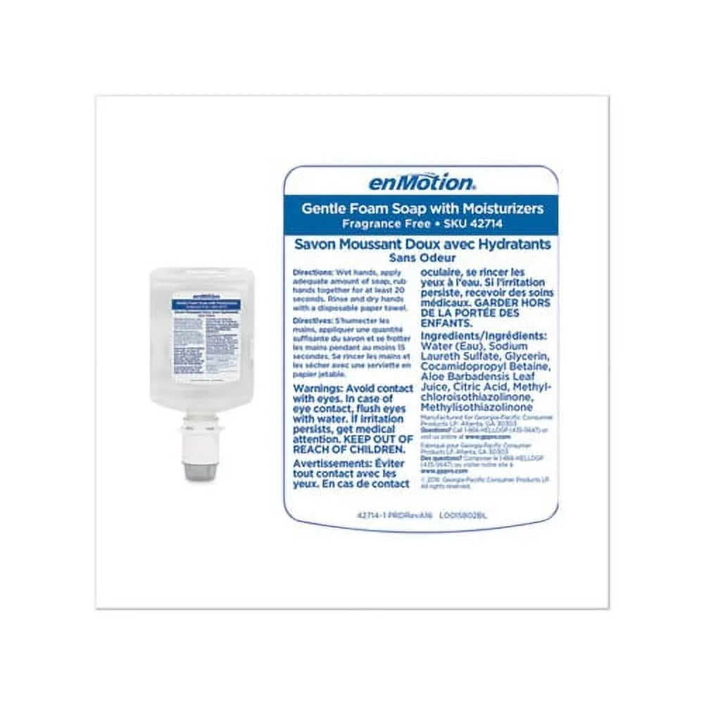 1200 enMotion Automated 2/Carton GP Soap Refill mL, Unscented, Touchless
